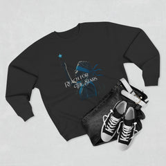 Korea -  Reach for the stars Unisex Crewneck Sweatshirt  - StyleMZ