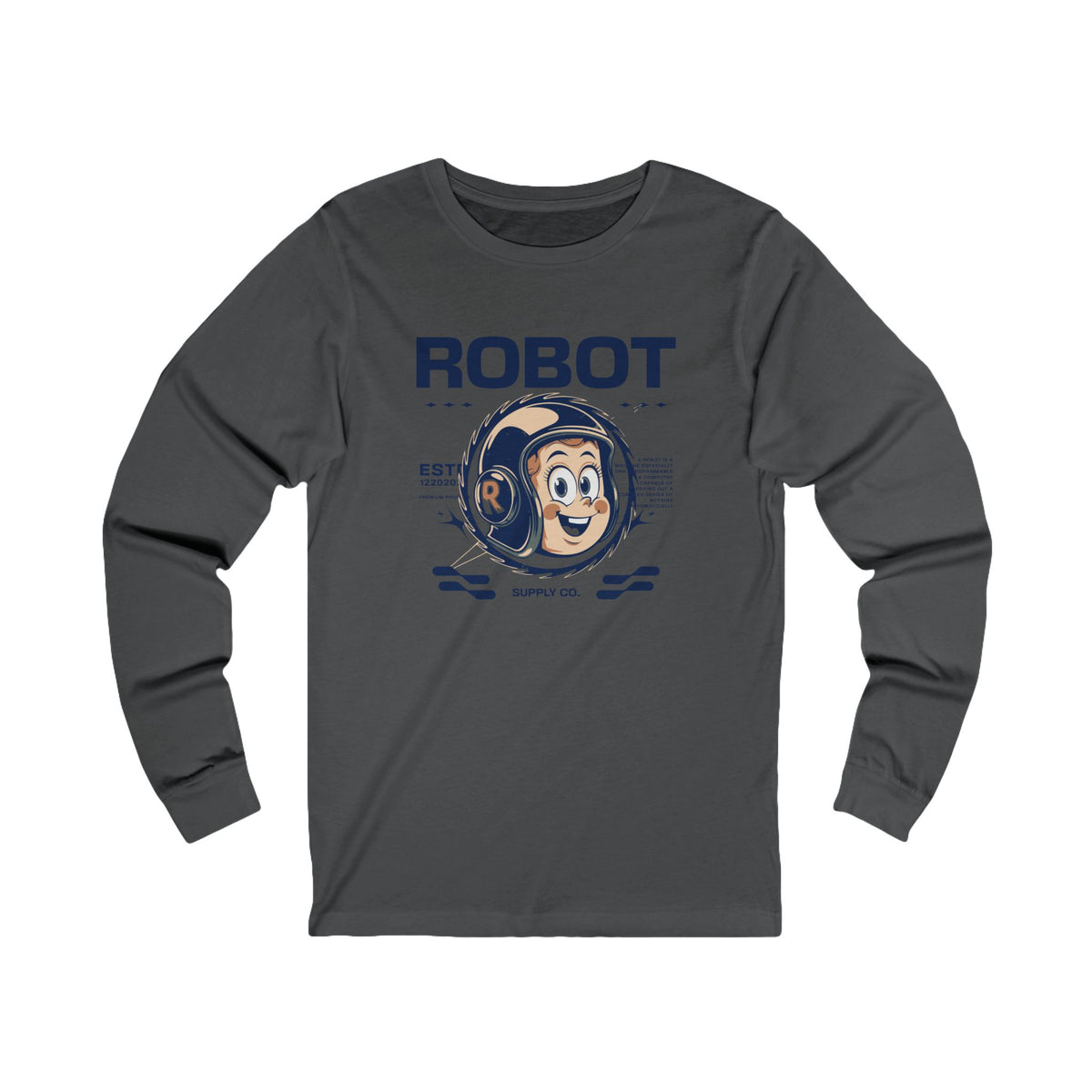 StyleMZ -  Robot supply Unisex Jersey Long Sleeve Tee  - StyleMZ