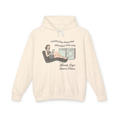 Effortless vibes only Unisex Lightweight Hooded Sweatshirt  - Korea  - StyleMZ