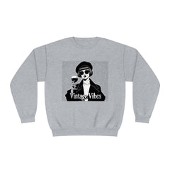 StyleMZ -  Vintage vibes Unisex NuBlend® Crewneck Sweatshirt  - StyleMZ