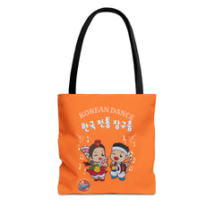 Korea -  Korean traditional drum dance Tote Bag (AOP)  - StyleMZ