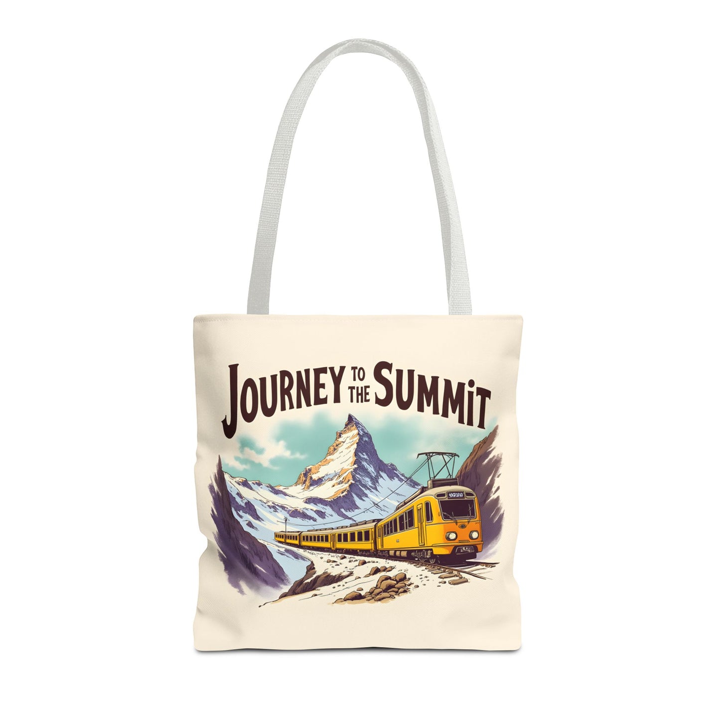 Journey to the summit Tote Bag (AOP) - StyleMZ