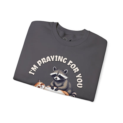 I'm praying for yo Unisex Heavy Blend™ Crewneck Sweatshirt - StyleMZ