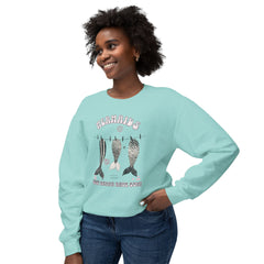 Korea -  Mermaids just want to have a sun! Unisex Lightweight Crewneck Sweatshirt  - StyleMZ