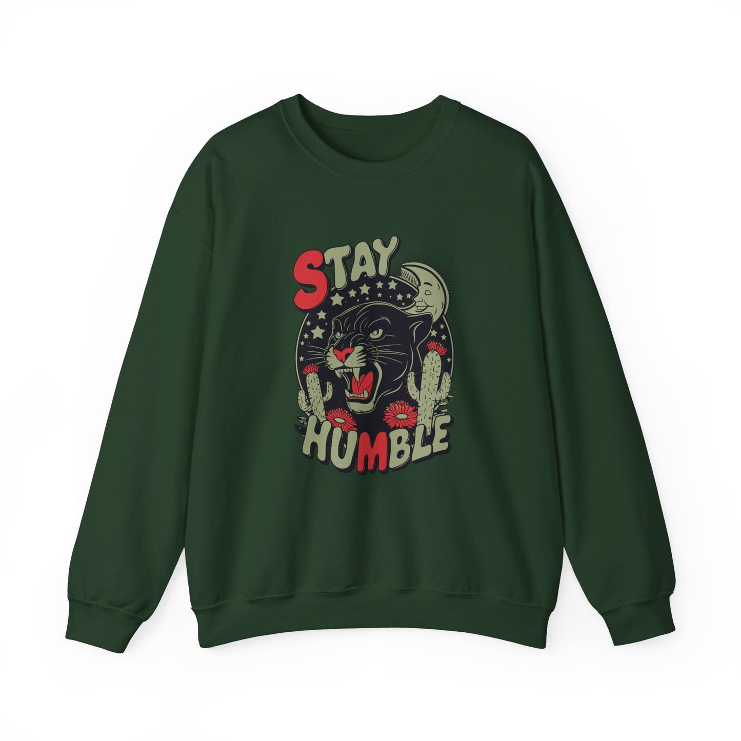 Korea - Stay humble Unisex Heavy Blend™ Crewneck Sweatshirt - StyleMZ - Stylemz