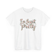 Korea -  I'm legit pretty Unisex Heavy Cotton Tee  - StyleMZ