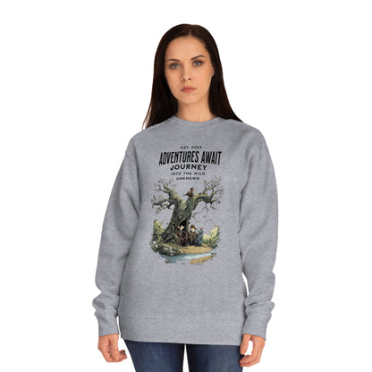 Korea -  Journey into the Wild Unknown Unisex Crew Sweatshirt  - StyleMZ