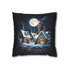 StyleMZ -  Magic in the moonlight Spun Polyester Square Pillowcase  - StyleMZ