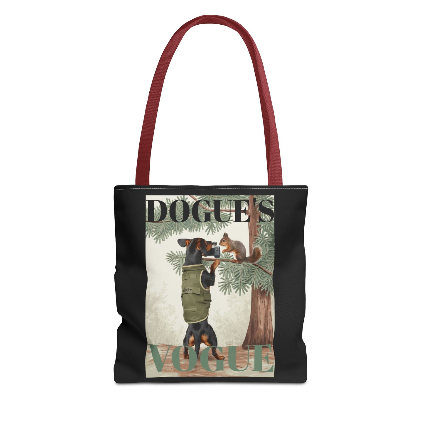 Dogue's Vogue Tote Bag (AOP) - StyleMZ