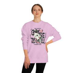 Korea -  Too cool for two wheels Unisex Crew Neck Sweatshirt  - StyleMZ