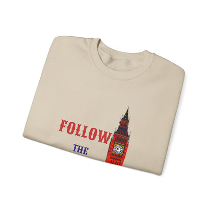 Korea -  Follow the Holy Spirit Unisex Heavy Blend™ Crewneck Sweatshirt  - StyleMZ