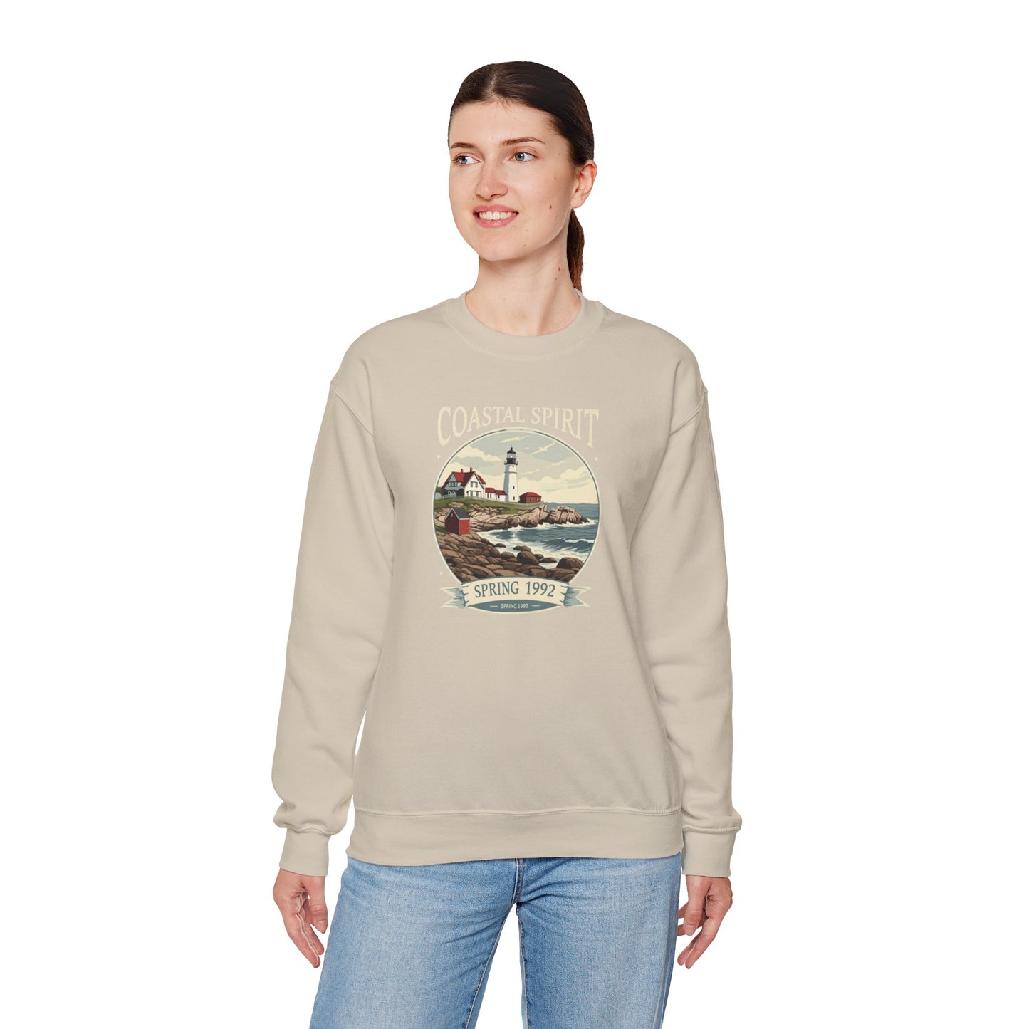 Coastal spirit Unisex Heavy Blend™ Crewneck Sweatshirt - StyleMZ