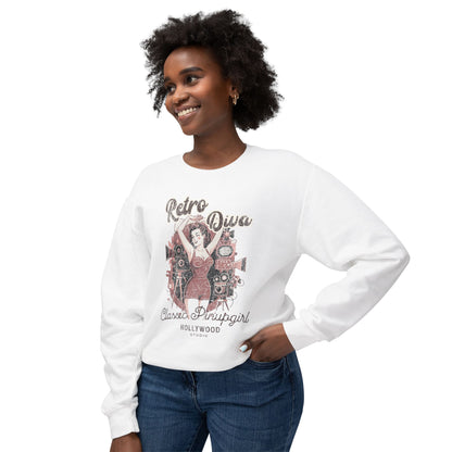 Classic diva Unisex Lightweight Crewneck Sweatshirt  - Korea  - StyleMZ