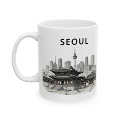 SEOUL Ceramic Mug, (11oz, 15oz)  - Korea  - StyleMZ