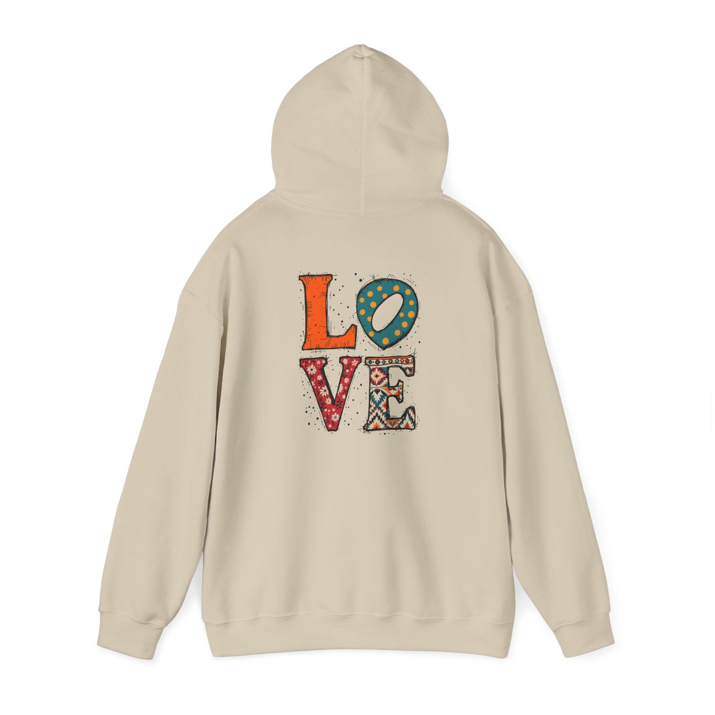 Love Unisex Heavy Blend™ Hooded Sweatshirt - StyleMZ