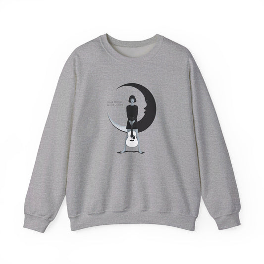 Korea - Silent Strings, Moonlit Dreams Unisex Heavy Blend™ Crewneck Sweatshirt - StyleMZ - Stylemz