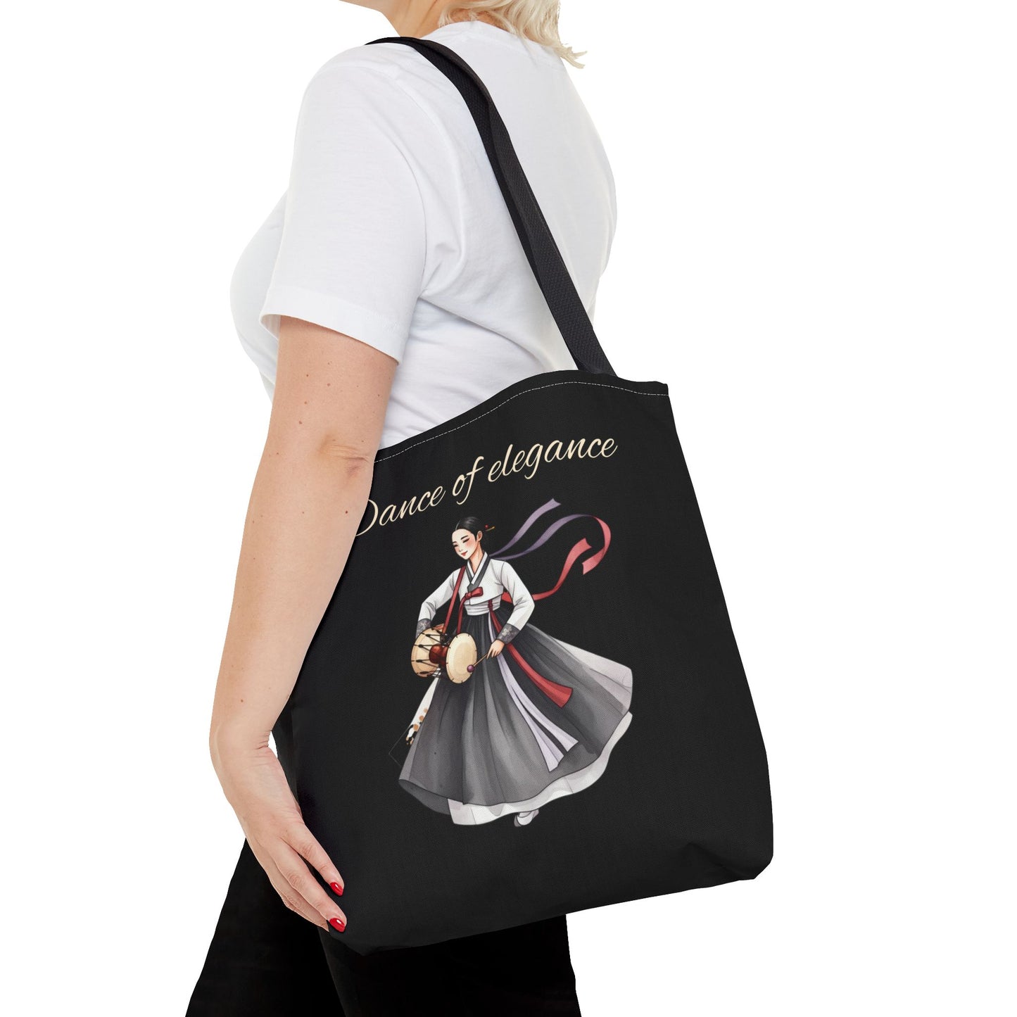 Elegance in dance Tote Bag (AOP) - StyleMZ