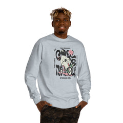 Korea -  Too cool for two wheels Unisex Crew Neck Sweatshirt  - StyleMZ