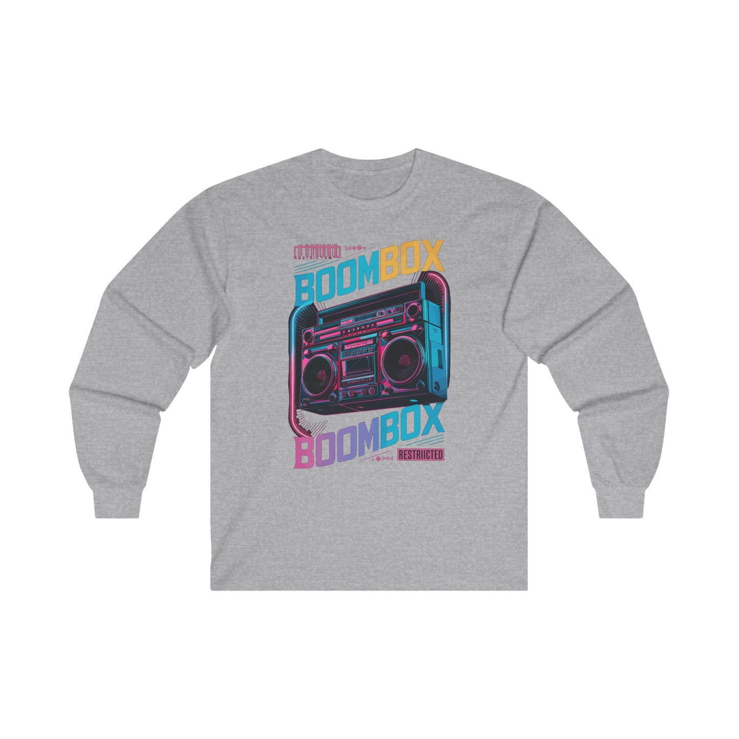 Boom box Unisex Ultra Cotton Long Sleeve Tee - StyleMZ