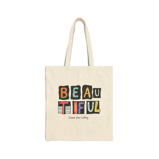 Beautiful Cotton Canvas Tote Bag  - Korea  - StyleMZ