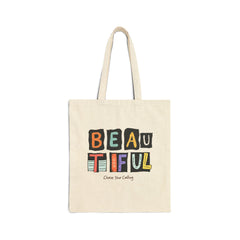 Beautiful Cotton Canvas Tote Bag  - Korea  - StyleMZ