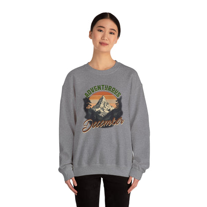 Adventurous December Unisex Heavy Blend™ Crewneck Sweatshirt - StyleMZ