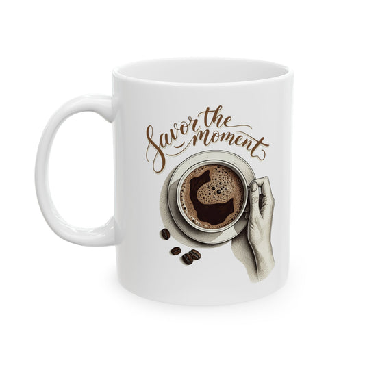 StyleMZ - Taza Saborea el momento 11oz - StyleMZ 