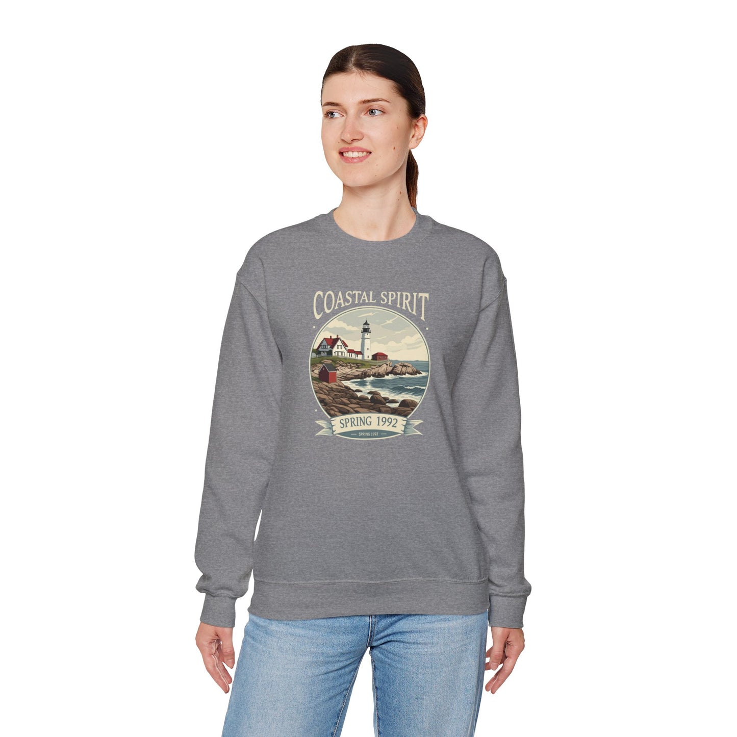 Coastal spirit Unisex Heavy Blend™ Crewneck Sweatshirt - StyleMZ