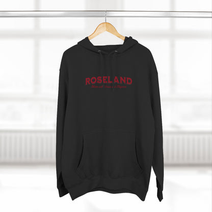 Roseland Three-Panel Fleece Hoodie - StyleMZ