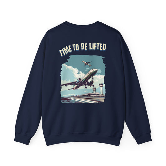 Korea -  Time to be lifted Unisex Heavy Blend™ Crewneck Sweatshirt  - StyleMZ