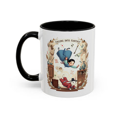 Korea -  Falling into fantasy Accent Coffee Mug (11, 15oz)  - StyleMZ