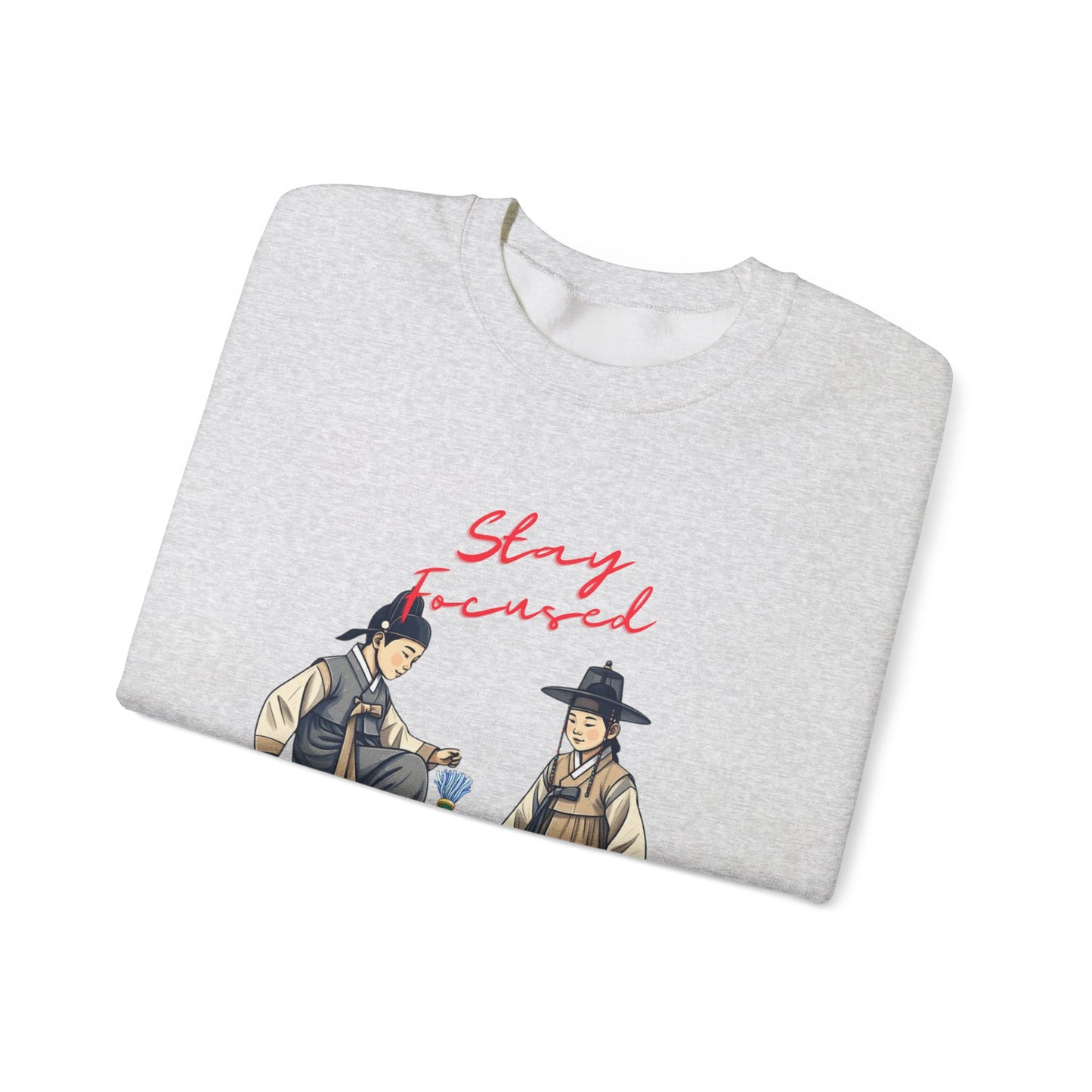 Stay Focused Unisex Heavy Blend™ Crewneck Sweatshirt - StyleMZ