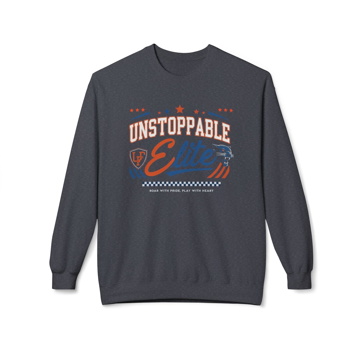 Unstoppable elite Unisex Midweight Softstyle Fleece Crewneck Sweatshirt - StyleMZ