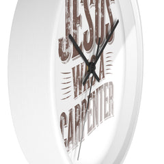 Jesus was a carpenter Wall Clock  - Korea  - StyleMZ