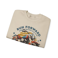 Run forward Unisex Heavy Blend™ Crewneck Sweatshirt  - StyleMZ