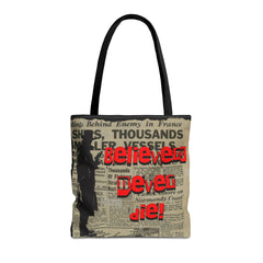 Korea -  Believers never die Tote Bag (AOP)  - StyleMZ