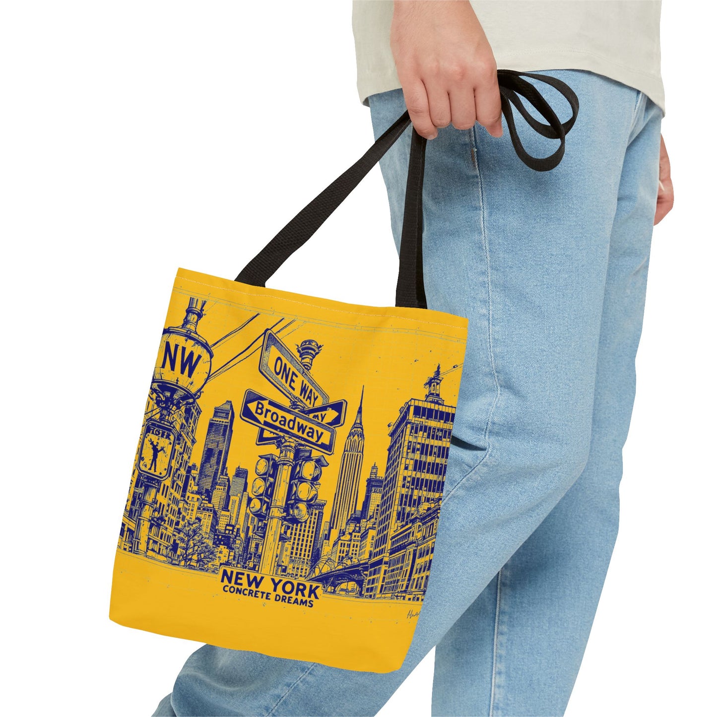 New York concrete dreams Tote Bag (AOP)