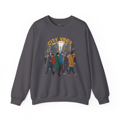 City vibes Unisex Heavy Blend™ Crewneck Sweatshirt - StyleMZ