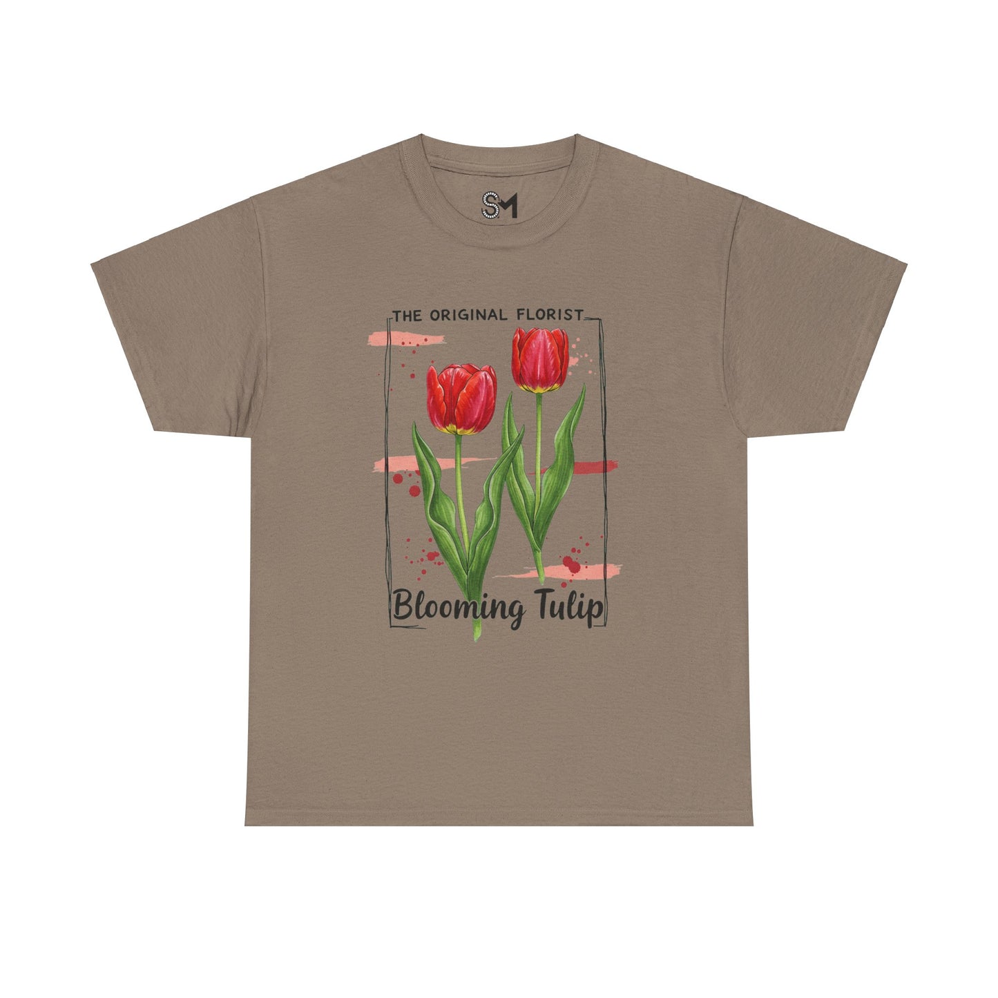 Blooming Tulip Unisex Heavy Cotton Tee