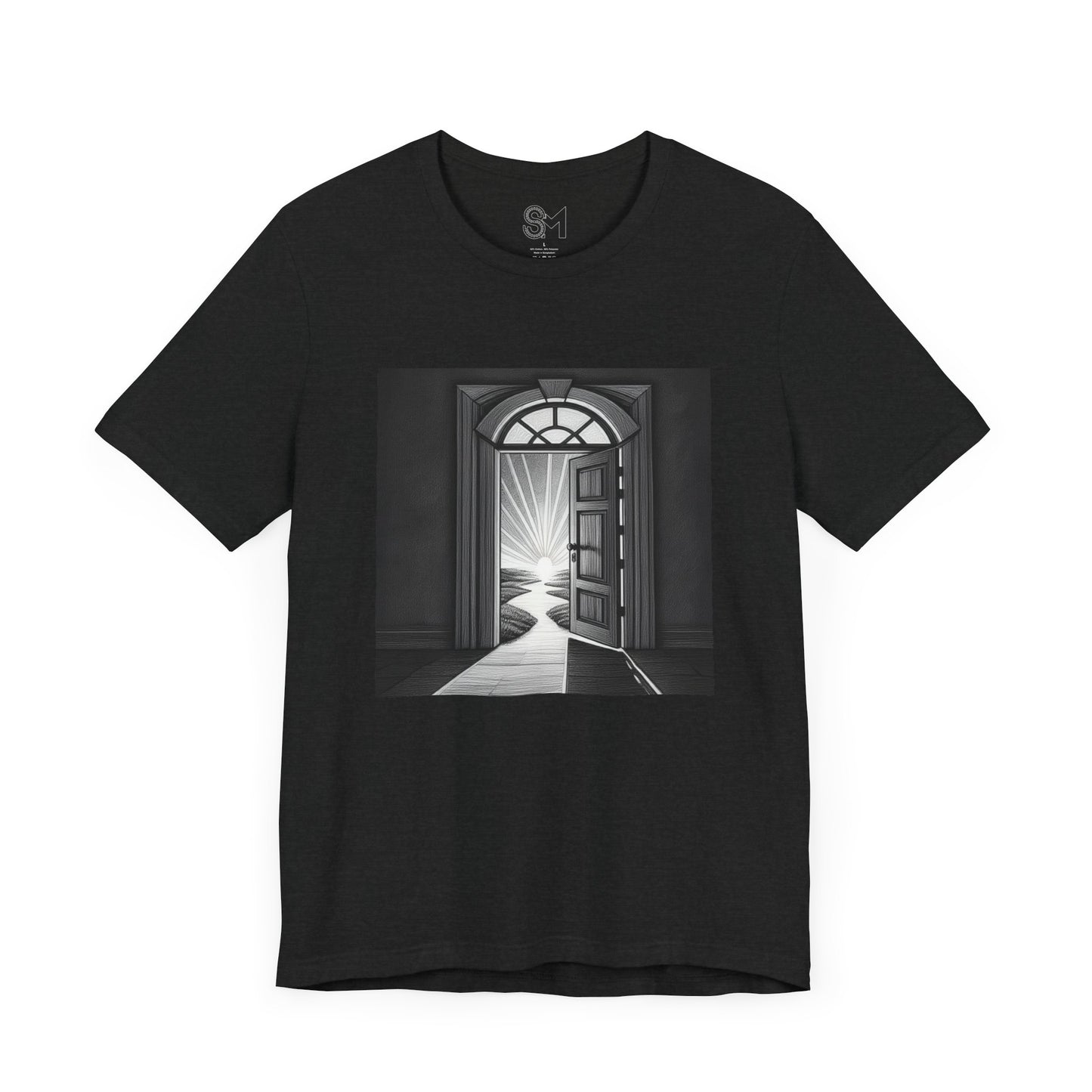 The door is open Unisex Jersey Short Sleeve Tee - StyleMZ