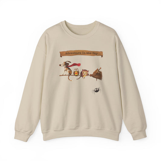 Adventure in the sky Unisex Heavy Blend™ Crewneck Sweatshirt