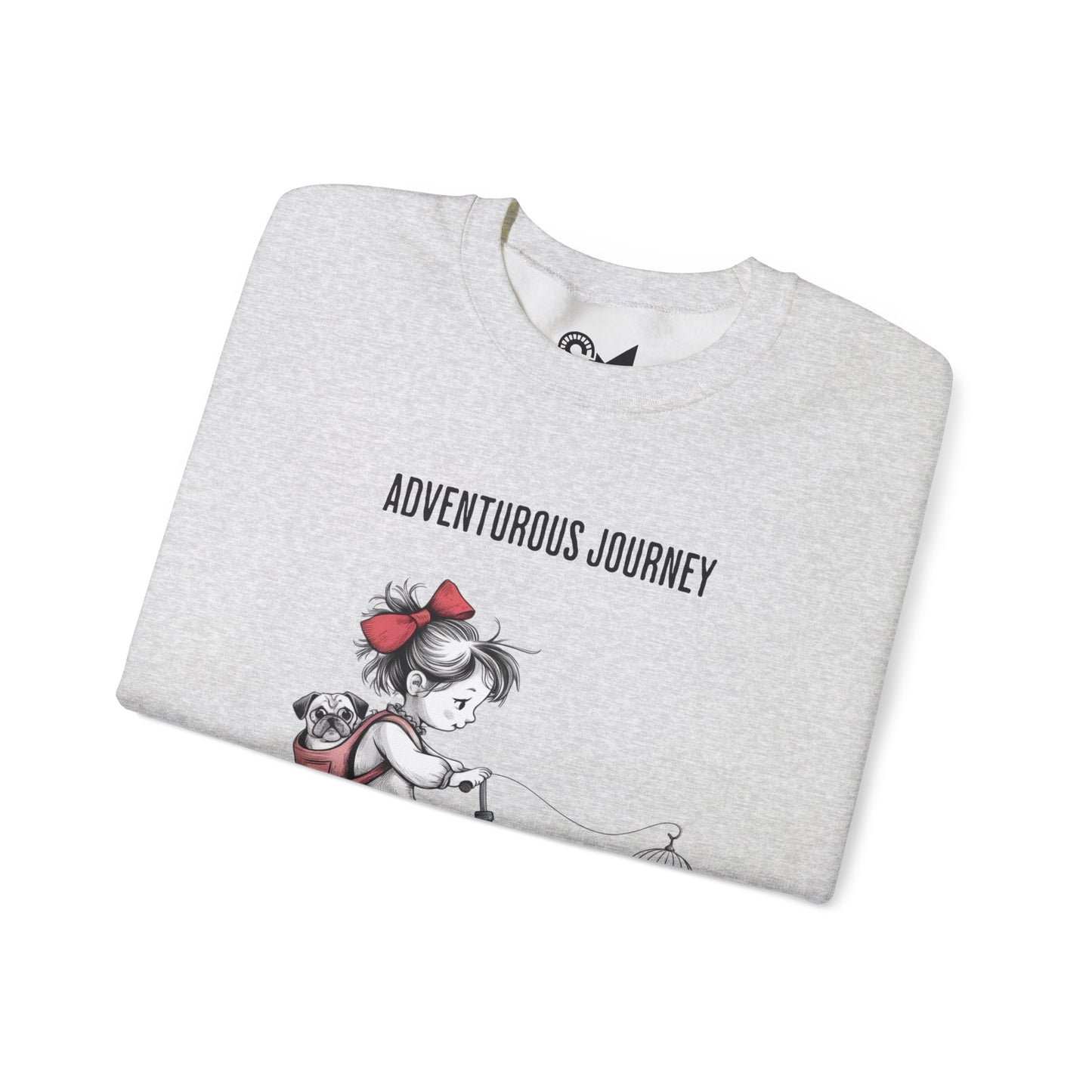 Adventurous Journey Unisex Heavy Blend™ Crewneck Sweatshirt - StyleMZ