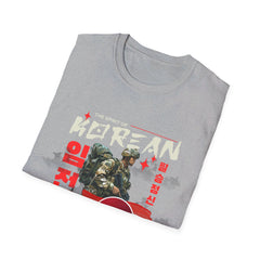 Korea -  K Soldier Spirit Unisex Softstyle T-Shirt  - StyleMZ