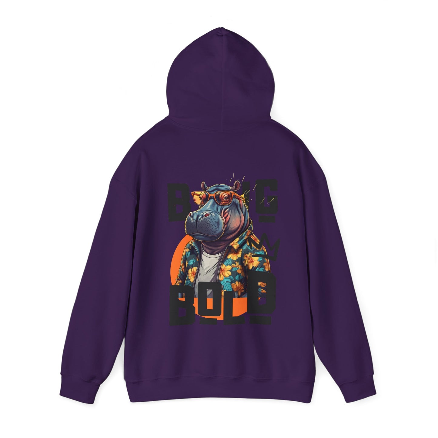 Big Bold Unisex Heavy Blend™ Hooded Sweatshirt - StyleMZ