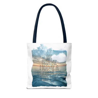 Be brave Tote Bag (AOP) - StyleMZ