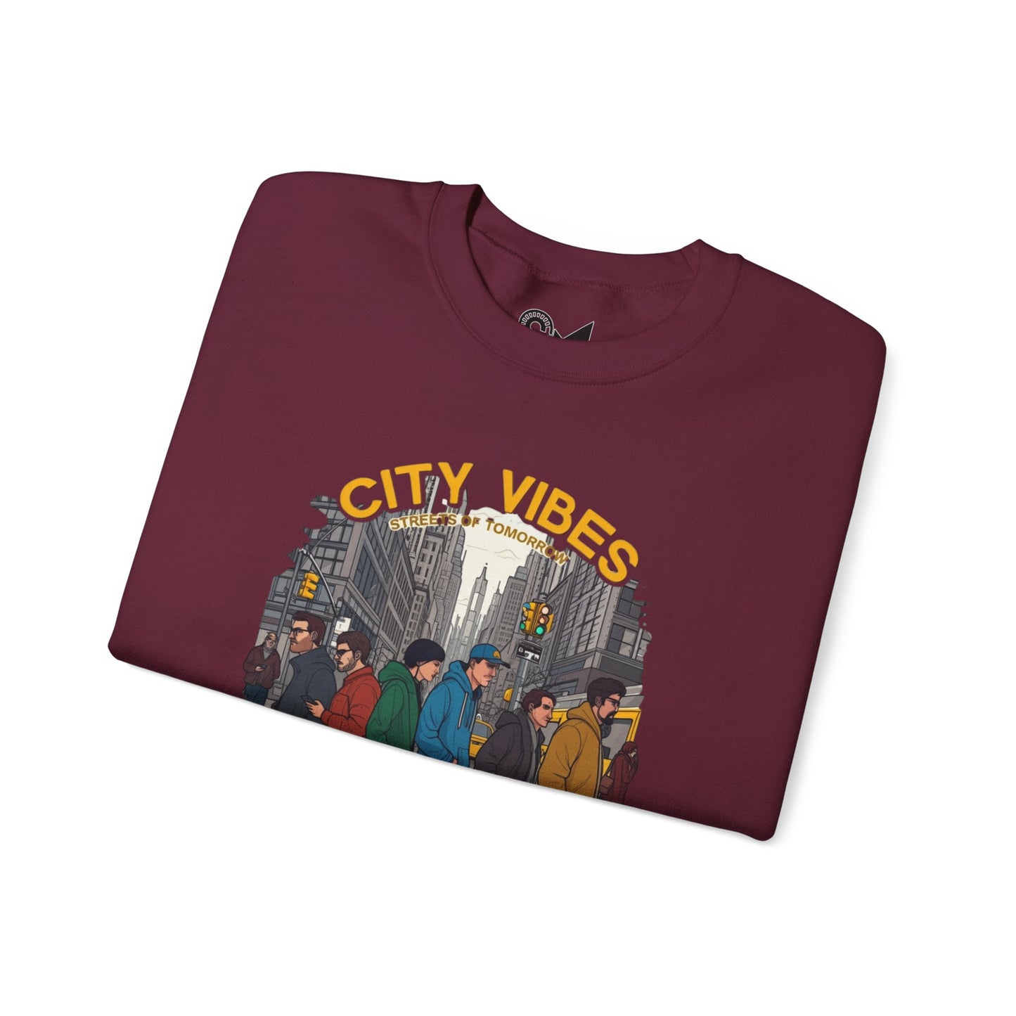 City vibes Unisex Heavy Blend™ Crewneck Sweatshirt - StyleMZ