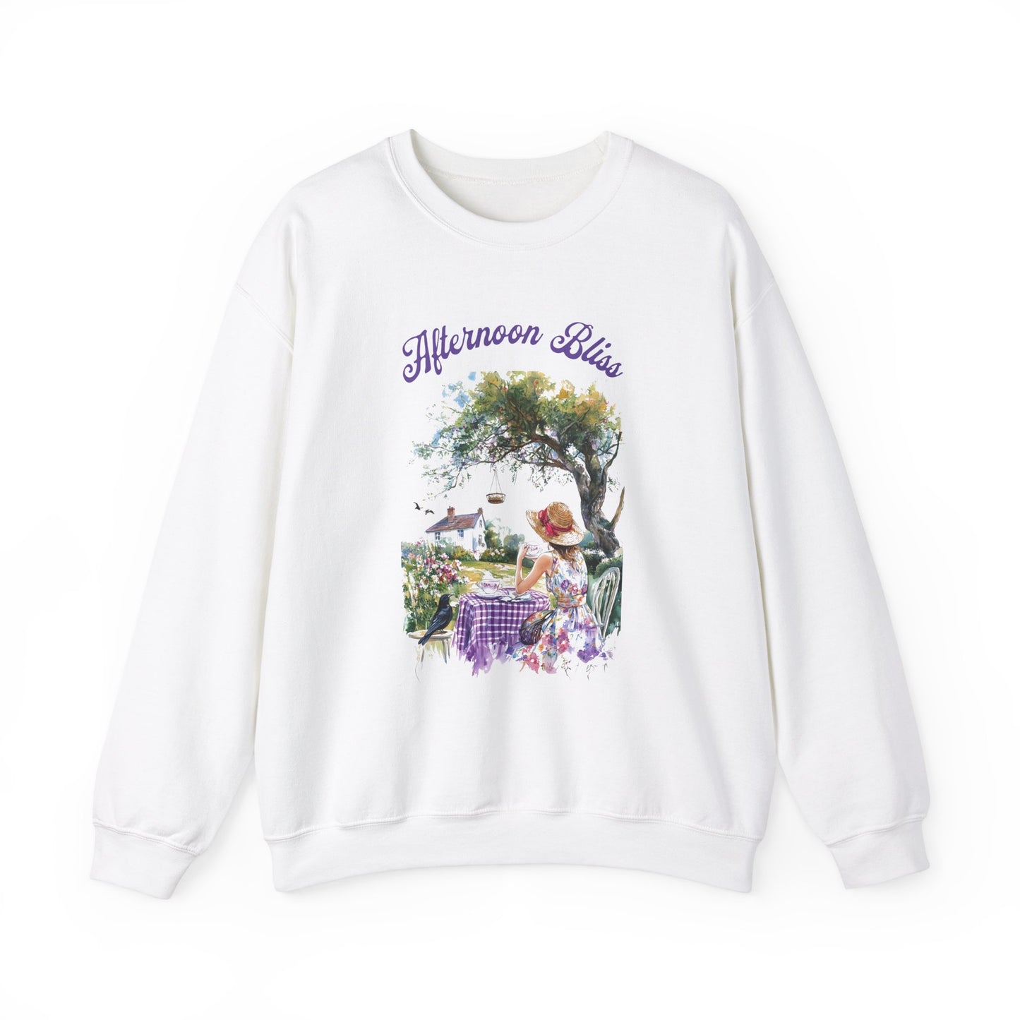 Afternoon Bliss Unisex Heavy Blend™ Crewneck Sweatshirt - StyleMZ