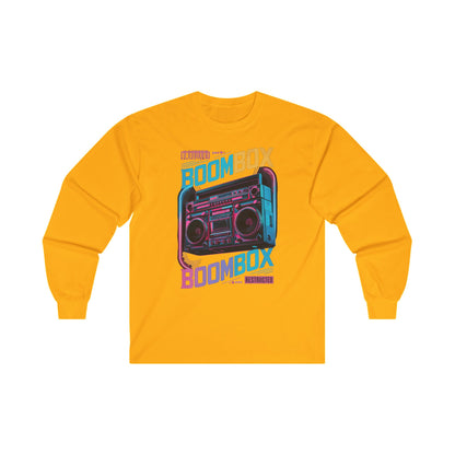 Boom box Unisex Ultra Cotton Long Sleeve Tee - StyleMZ