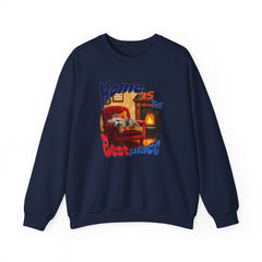 Home is the best place Unisex Heavy Blend™ Crewneck Sweatshirt  - StyleMZ