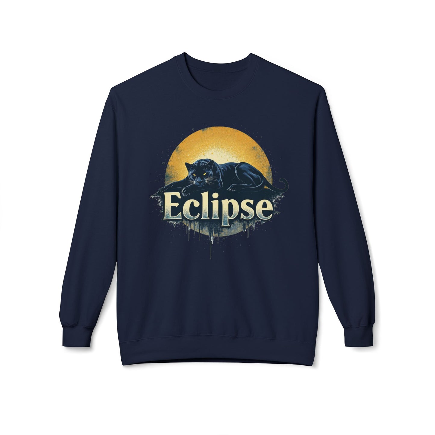 Eclipse Unisex Midweight Softstyle Fleece Crewneck Sweatshirt